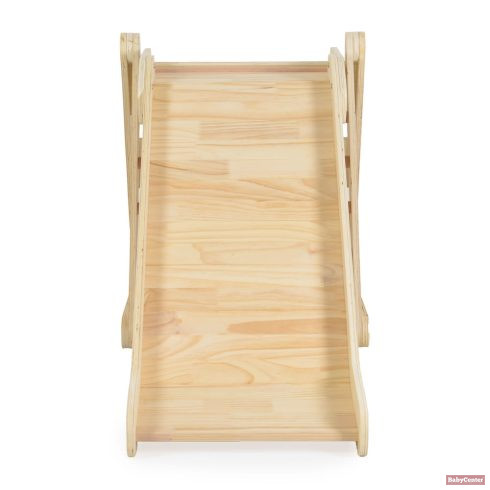 PIKLER 3in1 fa MÁSZÓKA és CSÚSZDA Montessori 155*57cm NATUR