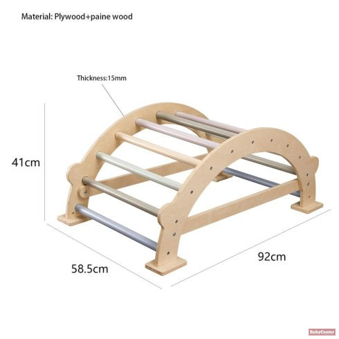 PIKLER fa MÁSZÓHÍD Montessori 92*43cm NATUR