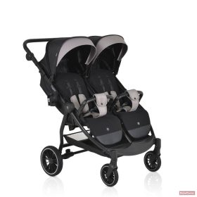 MONI TWINGO Iker babakocsi lábzsákkal ONYX/FEKETE