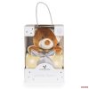 Cangaroo maci takaróval Addie bear 90x75cm BÉZS
