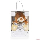 Cangaroo maci takaróval Addie bear 90x75cm BÉZS