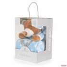 Cangaroo maci takaróval Addie bear 90x75cm KÉK