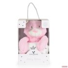 Cangaroo maci takaróval Rory bear 90x75cm PINK