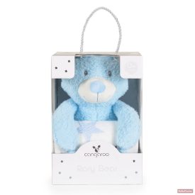 Cangaroo maci takaróval Rory bear 90x75cm KÉK