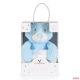 Cangaroo maci takaróval Rory bear 90x75cm KÉK