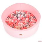 Moni Toys LABDAMEDENCE 90 cm 200db labdával - rózsaszín
