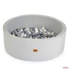Moni Toys LABDAMEDENCE 90 cm 200db labdával - szürke