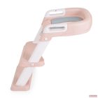 Moni LIFTY lépcsős WC szűkítő (fellépő) kapaszkodóval - RÓZSASZÍN