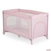 MONI UNO utazóágy egy szintes, kerekes, kibúvó résszel - PINK