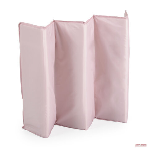MONI UNO utazóágy egy szintes, kerekes, kibúvó résszel - PINK