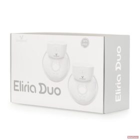   MONI-Cangaroo ELIRIA DUO kéz nélküli mellszívó pulóver alá 2 tartályos FEHÉR