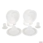 MONI-Cangaroo ELIRIA DUO kéz nélküli mellszívó pulóver alá 2 tartályos FEHÉR