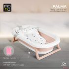 Cangaroo-Moni PALMA összecsukható kád fürdetőbetéttel - pink