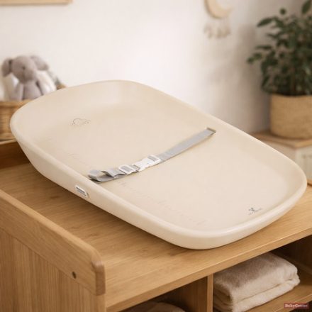 NUVIA szilikon pelenkázó lap - bézs