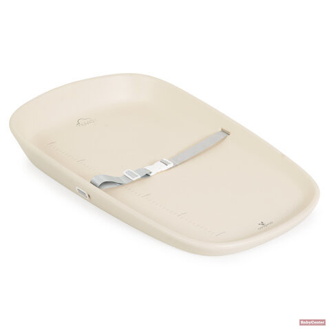 NUVIA szilikon pelenkázó lap - bézs