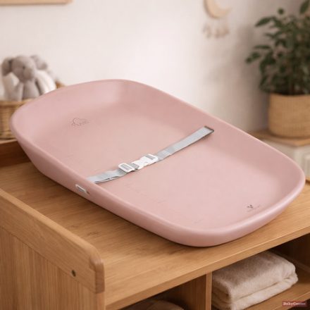 NUVIA szilikon pelenkázó lap - rózsaszín