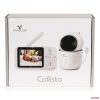Cangaroo-Moni CALLISTO kamera bébimonitor, bébiőr LCD 7cm kijelzővel FEHÉR