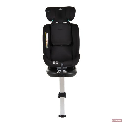 Cangaroo i-PROTECT 360° biztonsági gyermekülés támasztólábbal (40-150cm) - FEKETE