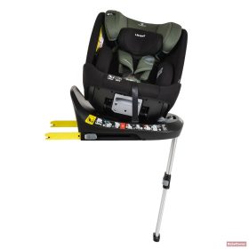   Cangaroo i-PROTECT 360° biztonsági gyermekülés támasztólábbal (40-150cm) - ZÖLD