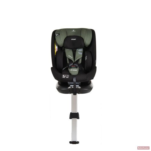 Cangaroo i-PROTECT 360° biztonsági gyermekülés támasztólábbal (40-150cm) - ZÖLD