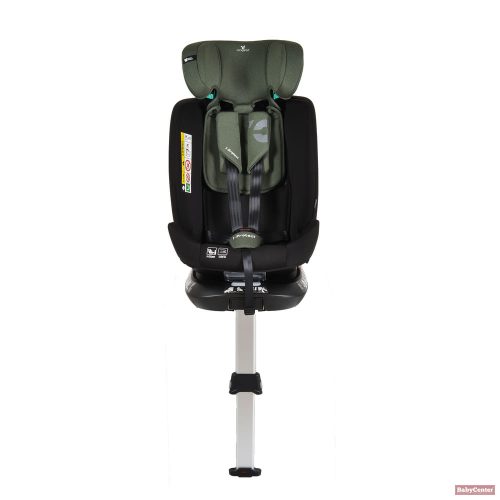 Cangaroo i-PROTECT 360° biztonsági gyermekülés támasztólábbal (40-150cm) - ZÖLD