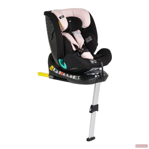 Cangaroo i-PROTECT 360° biztonsági gyermekülés támasztólábbal (40-150cm) - PINK