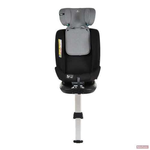 Cangaroo i-PROTECT 360° biztonsági gyermekülés támasztólábbal (40-150cm) - STEEL/SZÜRKE