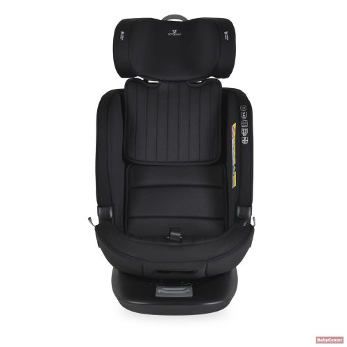 Cangaroo-MONI GTS biztonsági gyermekülés 40–150 cm SPS, 360°-ban forgatható – bézs