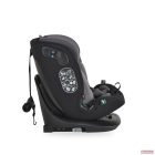 Cangaroo-MONI GTS biztonsági gyermekülés 40–150 cm SPS, 360°-ban forgatható – szürke