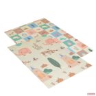 MONI XPE összehajtható játszószőnyeg 180x120cm - FOREST/elefántos