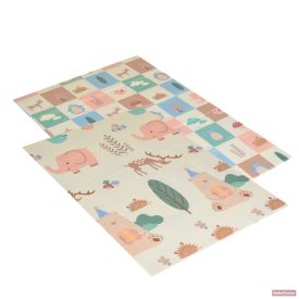   MONI XPE összehajtható játszószőnyeg 180x120cm - FOREST/elefántos