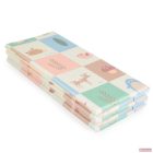 MONI XPE összehajtható játszószőnyeg XXL 180x200cm - lány