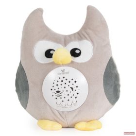   Moni Toys Lamp éjjeli lámpa (plüss projector) fehér zajjal - bagoly 