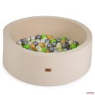Moni Toys LABDAMEDENCE 90 cm 200db labdával - bézs