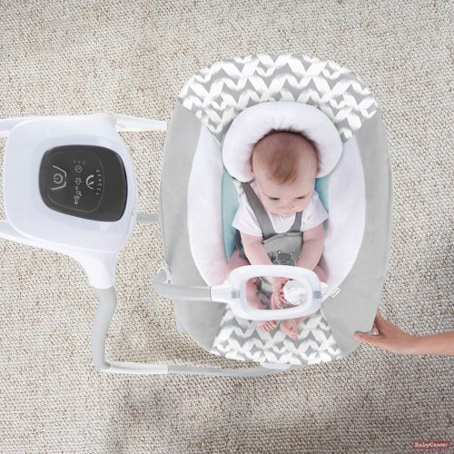 INGENUITY Nagy elektromos babahinta rezgő hintaszékkel és dallamokkal USB 2in1 Raylan 0hó+