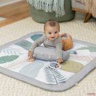 INGENUITY Játszószőnyeg párnával és mérföldkő kártyákkal Sprout Spot™ 0hó+