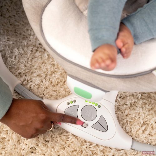 INGENUITY Átalakítható rezgő hinta adapterrel és dallamokkal Wynn™ 2in1, 0hó+ 9 kg-ig