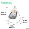 INGENUITY Parker™ zenélő elektromos hinta - kétirányú hintázás 0hó+