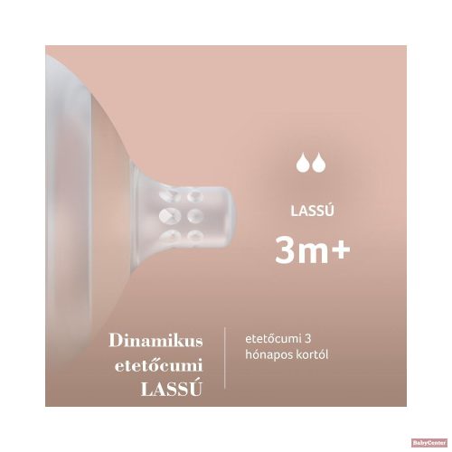 LOVI MAMMAFEEL dinamikus etetőcumi 3hó+ 1db lassú