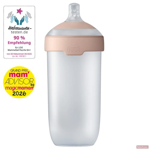 LOVI MAMMAFEEL cumisüveg 330ml (6hó+)