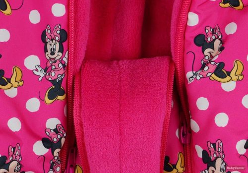 Baba kapucnis átalakítható overál kesztyűvel Disney Minnie - több méretben