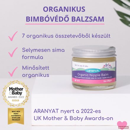 Lansinoh organikus bimbóvédő balzsam 60 ml