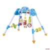 Baby Mix DeLuxe zenélő fejlesztő babatornáztató állvány - kék