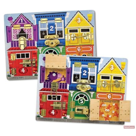 Melissa and Doug záras logikai játék