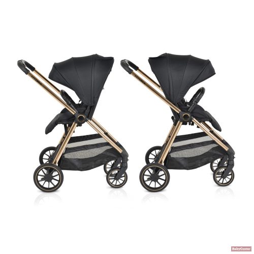 MONI-CANGAROO HYDRA 0-22KG 2IN1 BABAKOCSI - FEKETE