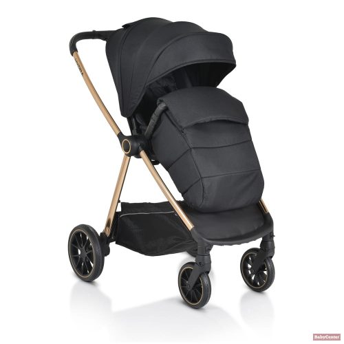 MONI-CANGAROO HYDRA 0-22KG 2IN1 BABAKOCSI - FEKETE