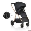 MONI-CANGAROO HYDRA 0-22KG 2IN1 BABAKOCSI - FEKETE