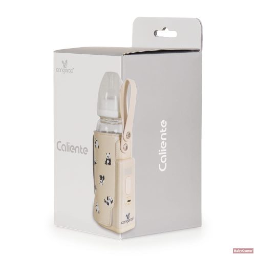 Cangaroo CALIENTE cumisüveg melegen tartó, hordozható, USB-C töltővel NAGY - BÉZS