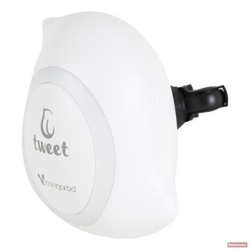 Cangaroo TWEET babakocsi-ringató fehér zaj,fény,nyugtató hangok,bluetooth – fehér, madárka alakú