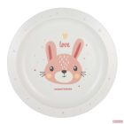 Canpol babies Műanyag tányér CUTE ANIMALS nyuszi